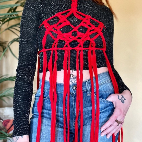 Handmade Macrame Shibari Rope Dress - Picture 12 of 12